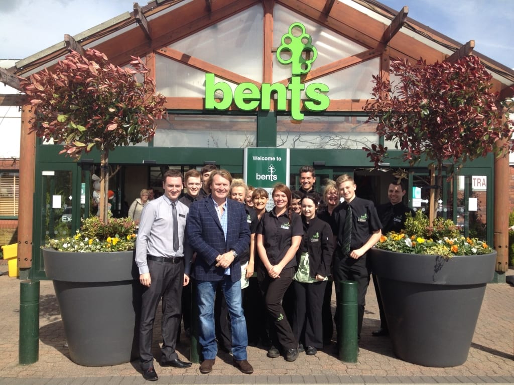 Appearance At Bents Garden Centre With Jacuzzi David Domoney