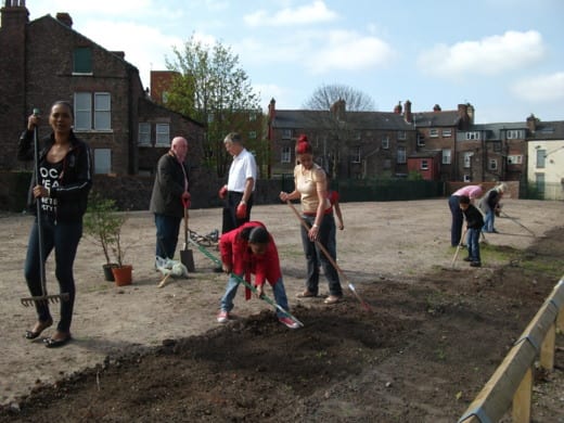 2 Seeding Ducie Street April 2011 Cultivation Street Transformation 2014