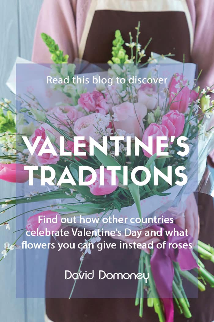 Valentine's Day traditions and alternatives to roses feature