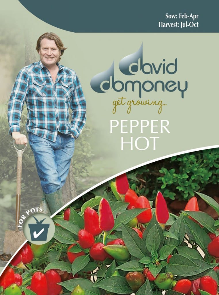 Grow your own Pepper Hot Mix seeds