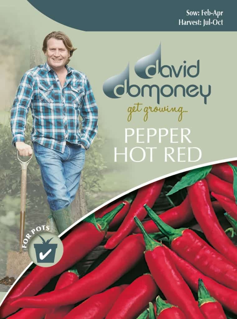 Pepper-hot-red Grow your own Pepper Hot Red
