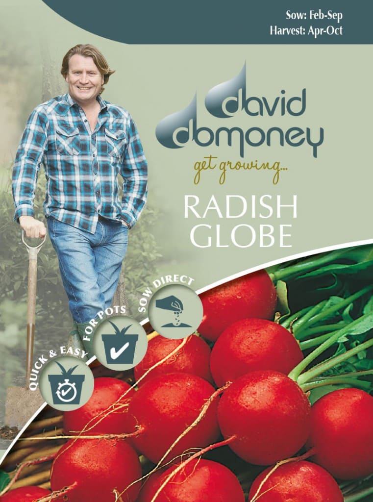 Grow your own Radish Globe seeds