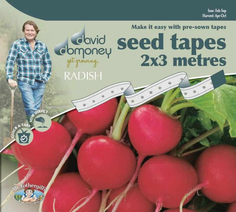 Grow your own Radish Tape Seeds