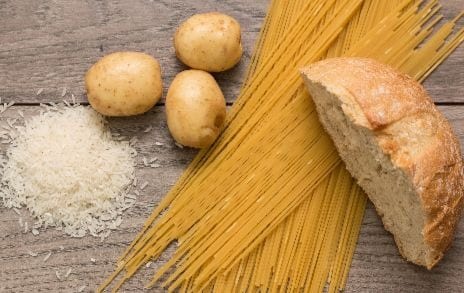 Starchy foods and carbohydrates necessary for a balanced diet