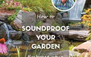soundproof your garden feature