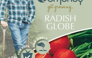 get growing radish globe