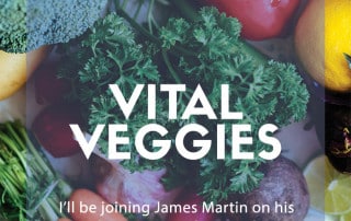 vegetables James Martin