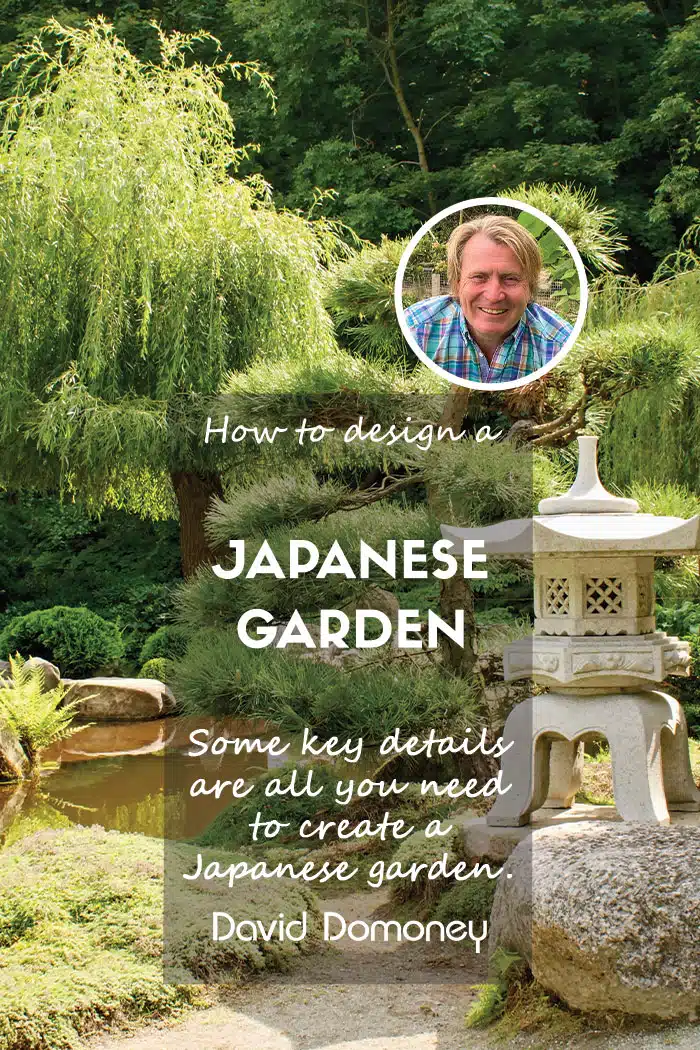 Design a japanese garden