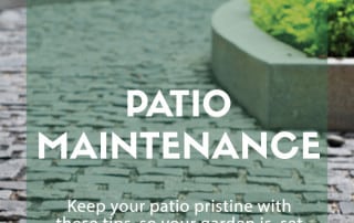 Patio maintenance