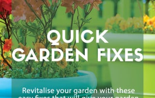 quick fixes garden