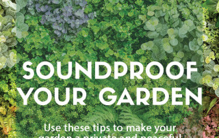 soundproof your garden