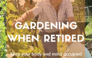 Gardening when retired
