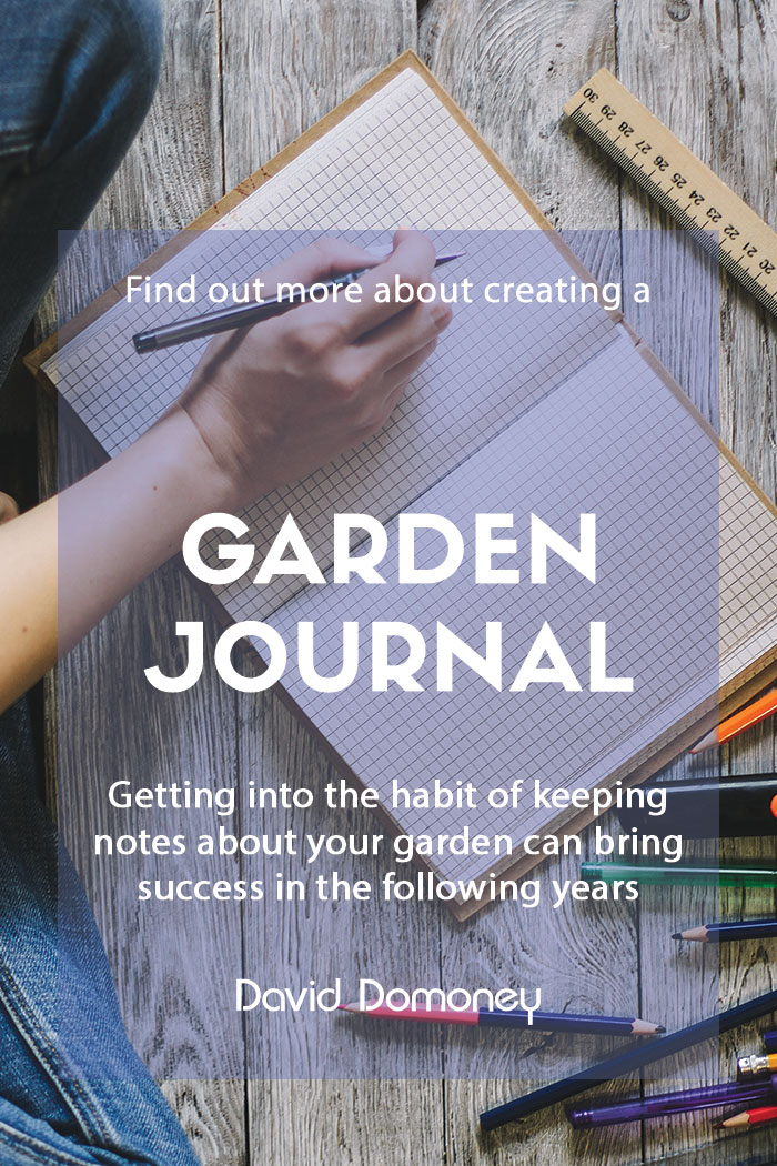 Creating a garden journal