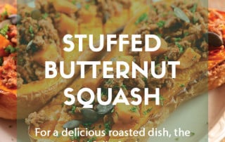 Recipe - May - Stuffed butternut squash
