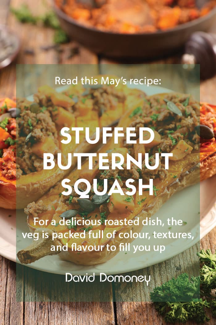 Recipe - May - Stuffed butternut squash