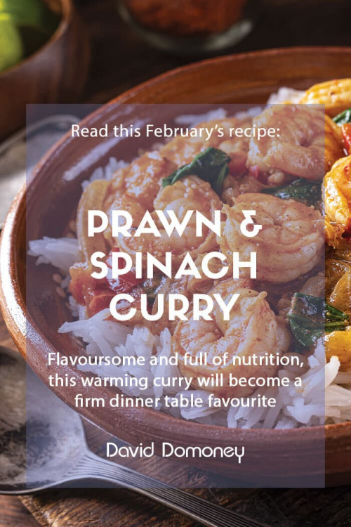 prawn and spinach curry recipe
