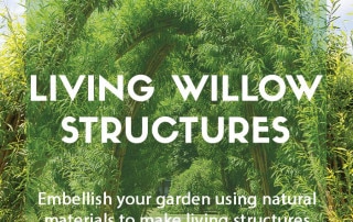 Living willow structures in the garden