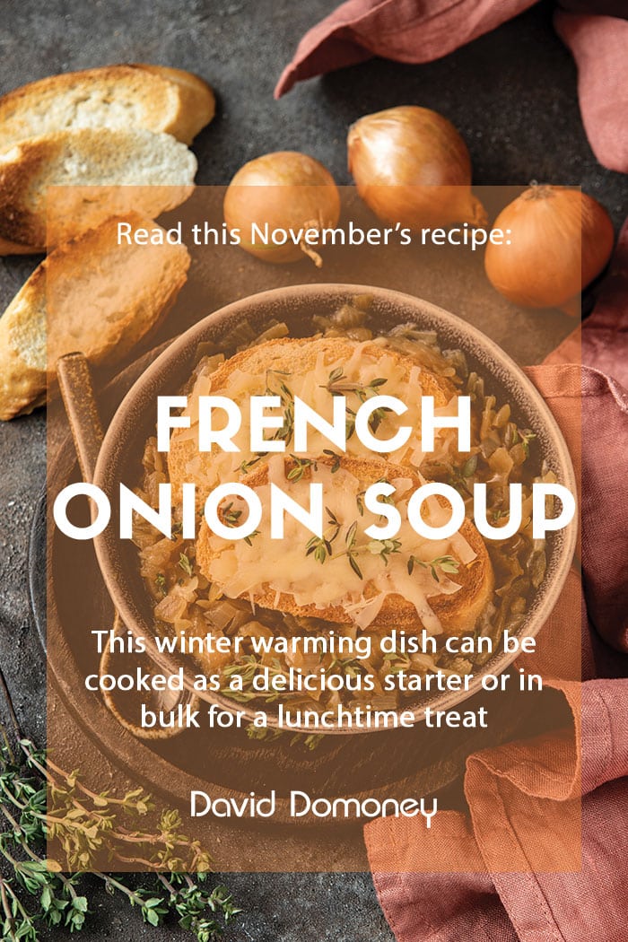 November recipe - French onion soup