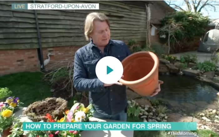 David Domoney this Morning how to prepare your garden for spring.