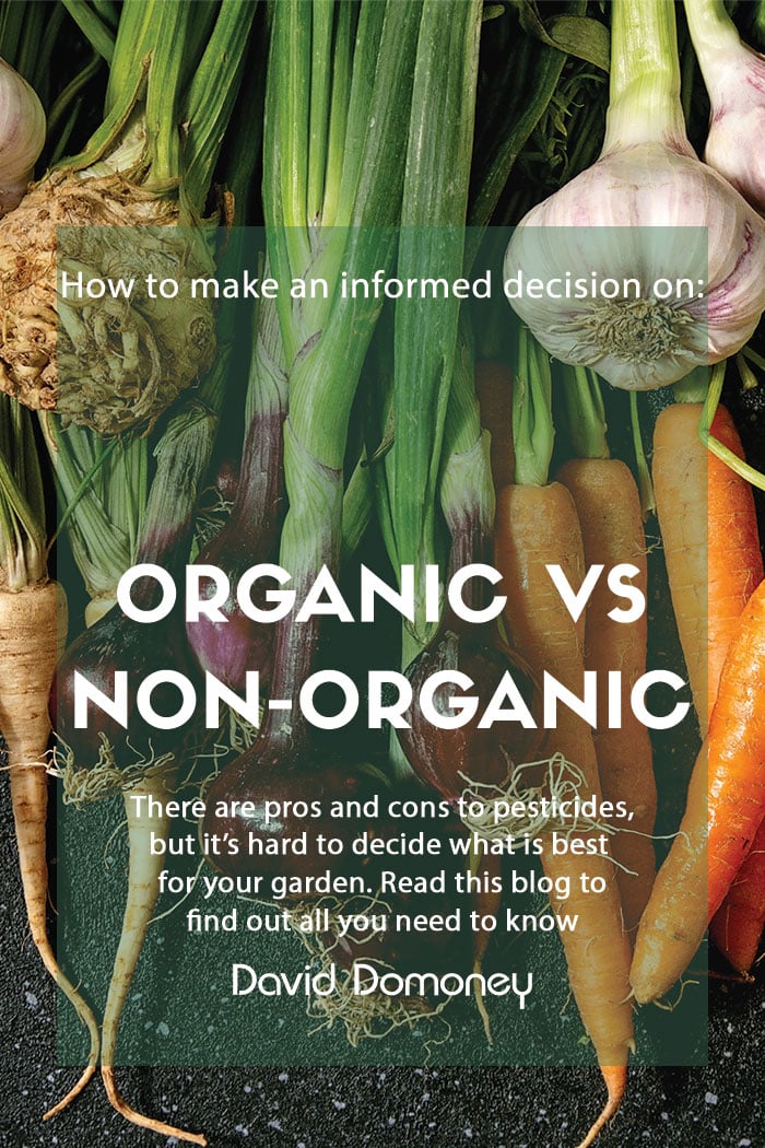 How to decide whether your garden should be organic or non-organic