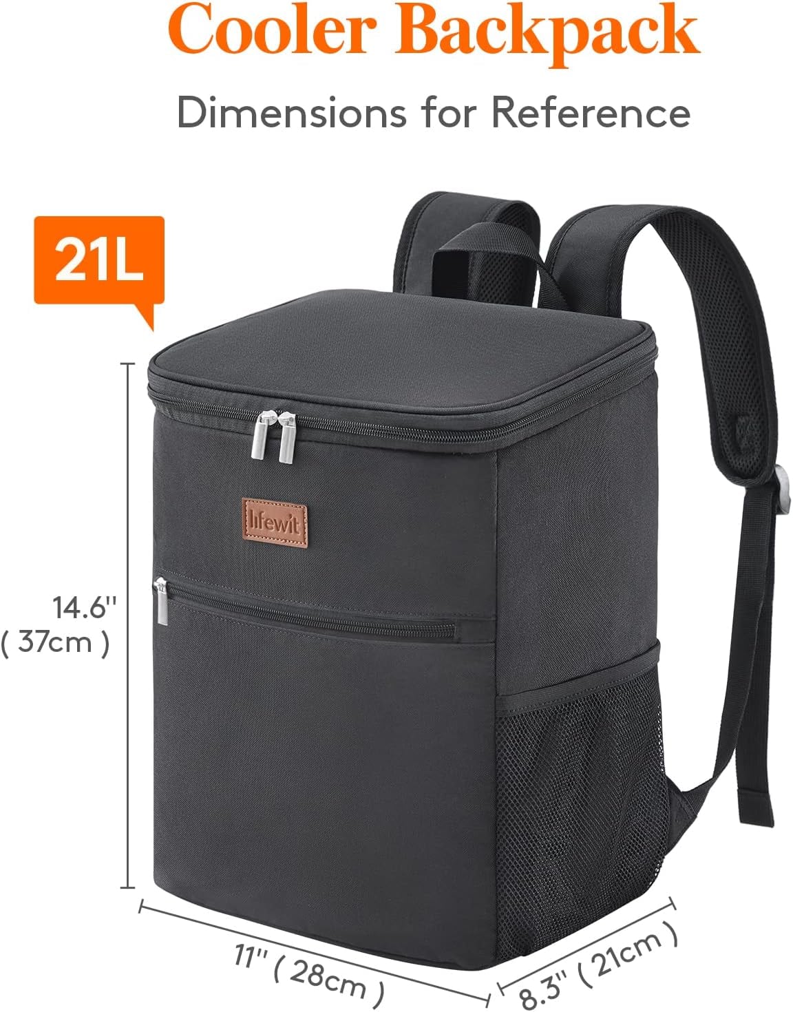Lifewit 24L (30-Can) Soft Cooler Backpack with Hard Liner, Large Insulated  Picnic Lunch Backpack Soft-Sided Cooling Bag for Camping/BBQ/Family Outdoor  Activities (Grey) - David Domoney