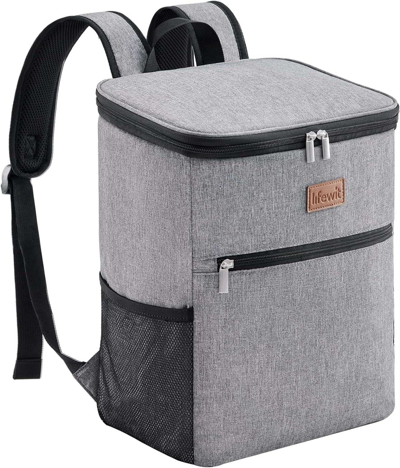 Lifewit 24L (30-Can) Soft Cooler Backpack with Hard Liner, Large Insulated  Picnic Lunch Backpack Soft-Sided Cooling Bag for Camping/BBQ/Family Outdoor  Activities (Grey) - David Domoney