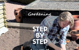 Step by Step Gardening Website Cover