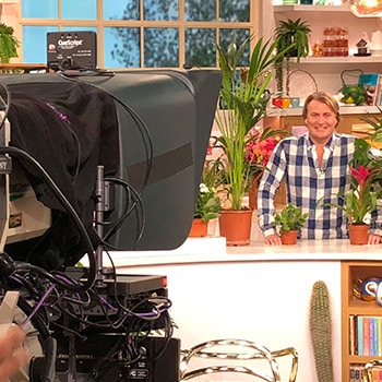 David Domoney presenting on ITV's This Morning