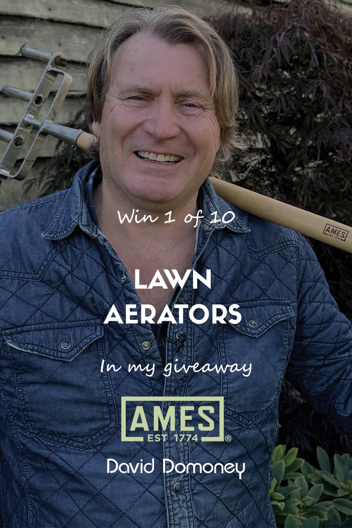 Win an AMES lawn aerator