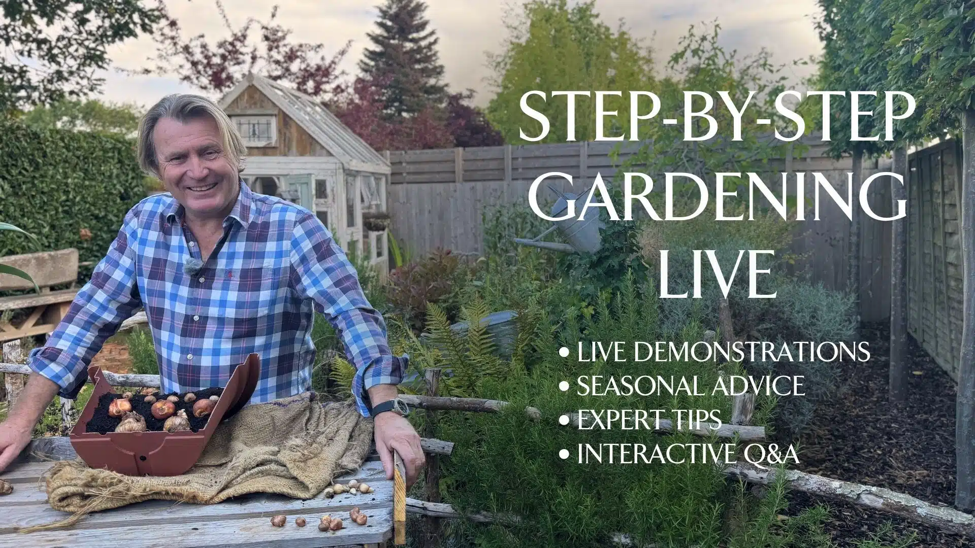 David Domoney SBS Live Web Banner